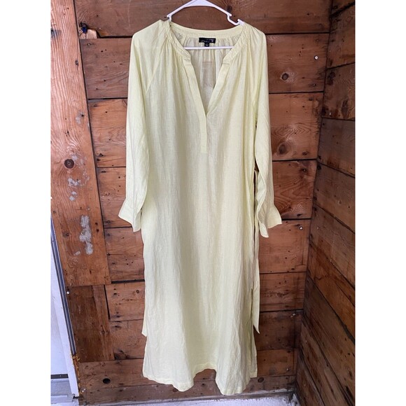 J Crew Linen Cabana Dress S - Picture 1 of 13